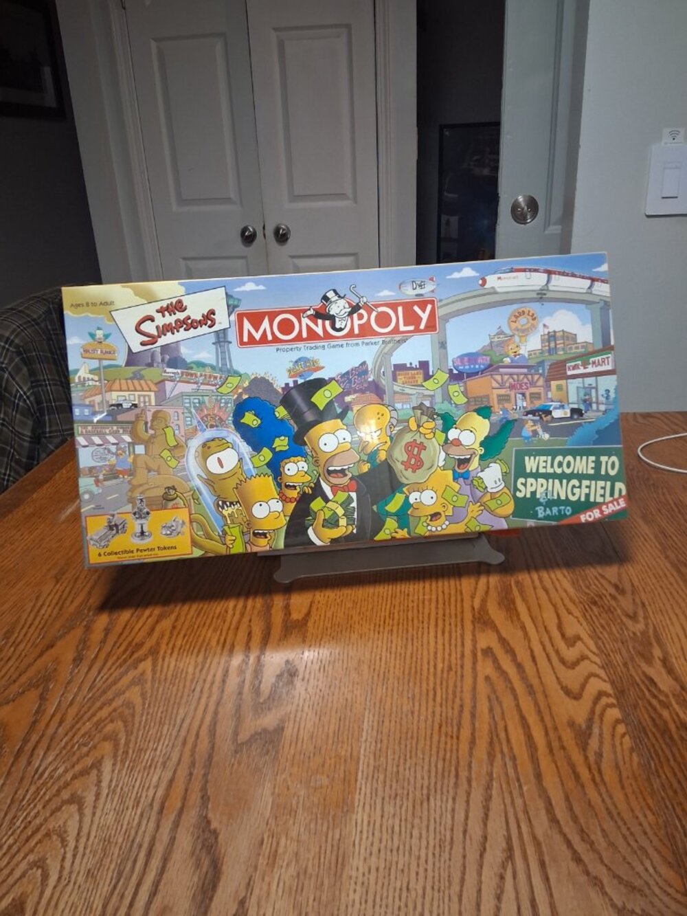 🆕 Sealed Vintage The Simpsons Monopoly Board Game (2001) NIB